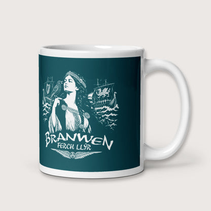 Branwen ferch Llŷr Mug - history buff gift by HistoHead