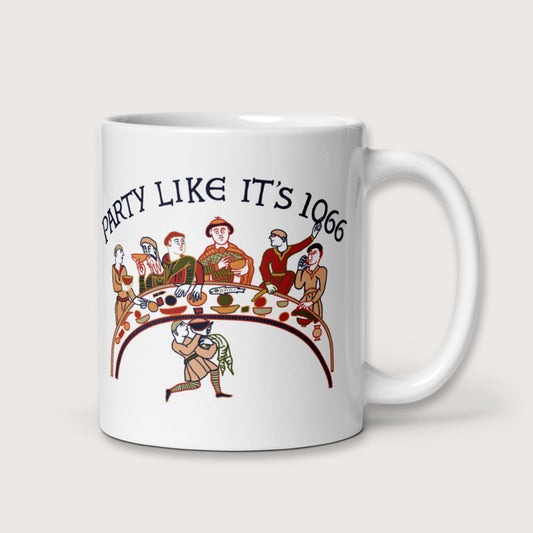 Bayeux Tapestry Party Like It's 1066 Mug - history buff gift by HistoHead