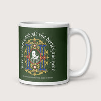 Shakespeare Hell Is Empty Mug - history buff gift by HistoHead