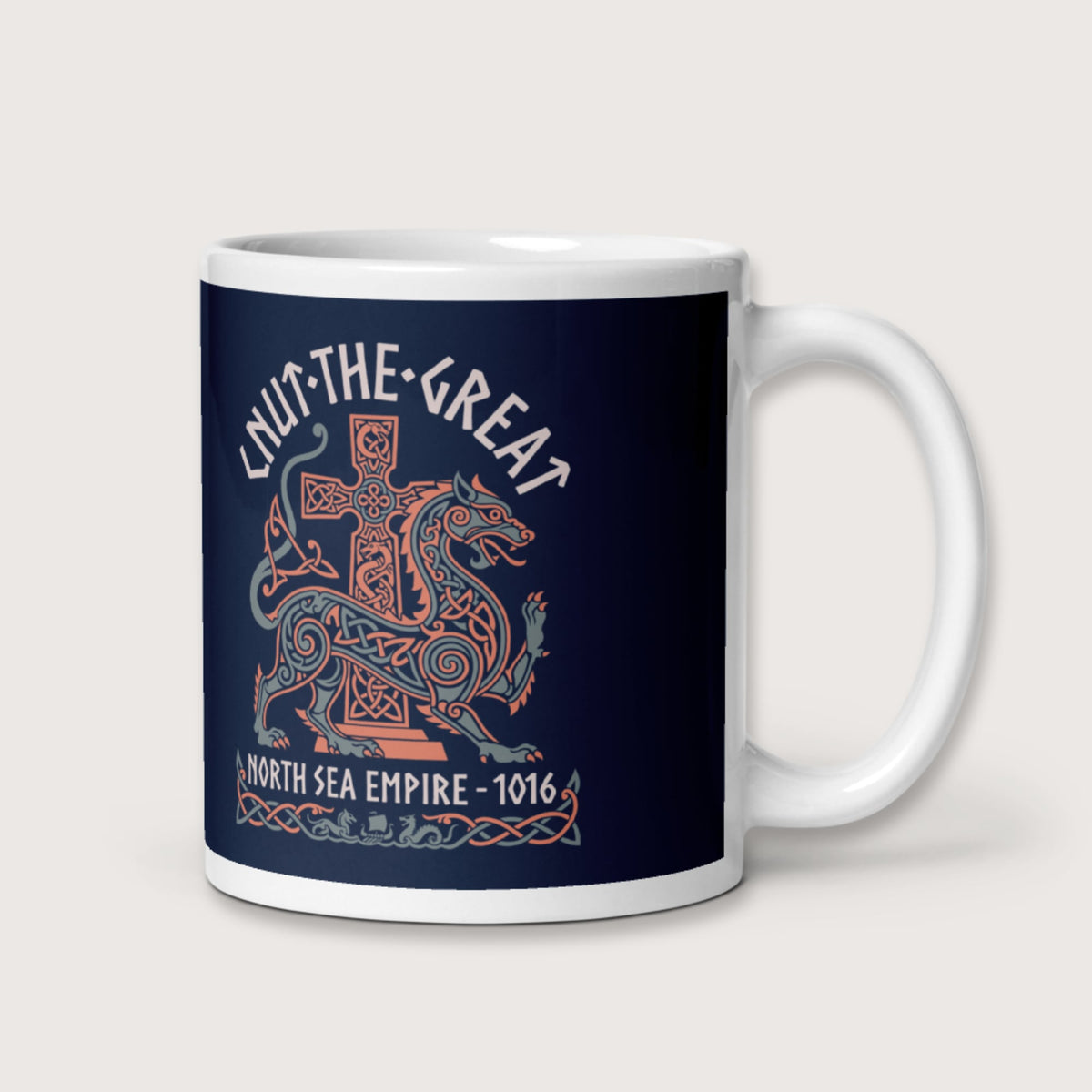 Cnut the Great Mug - history buff gift by HistoHead
