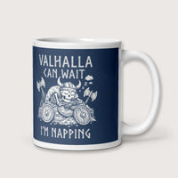 Valhalla Can Wait Mug - history buff gift by HistoHead