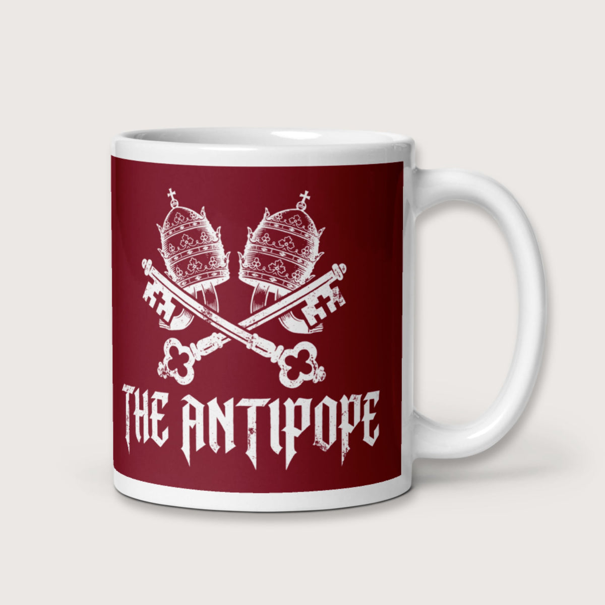 The Antipope Mug - history buff gift by HistoHead