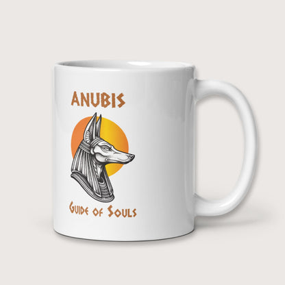 Anubis Guide of Souls Mug - history buff gift by HistoHead