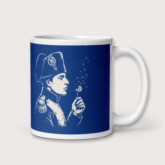 Napoleon Bonaparte Blowing Wishes Mug - history buff gift by HistoHead