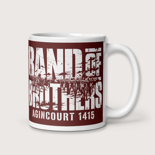 Band of Brothers Agincourt 1415 Mug - history buff gift by HistoHead