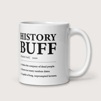 History Buff Definition Mug - history buff gift by HistoHead