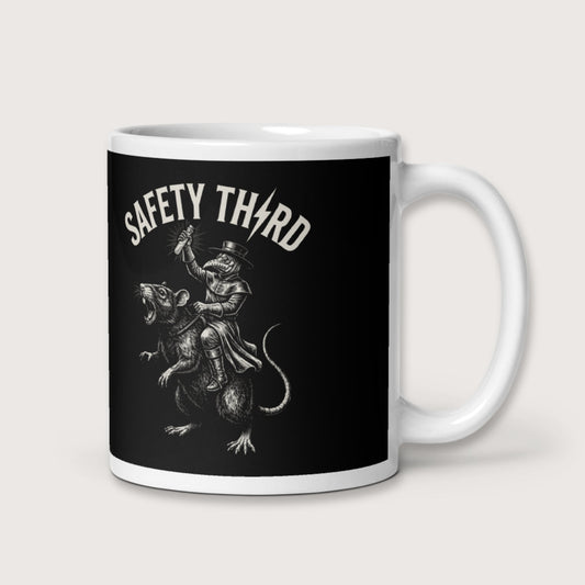 Plague Doctor Safety Third Mug - history buff gift by HistoHead