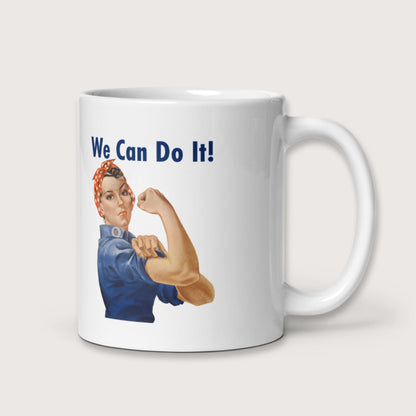 Rosie We Can Do It Mug - history buff gift by HistoHead
