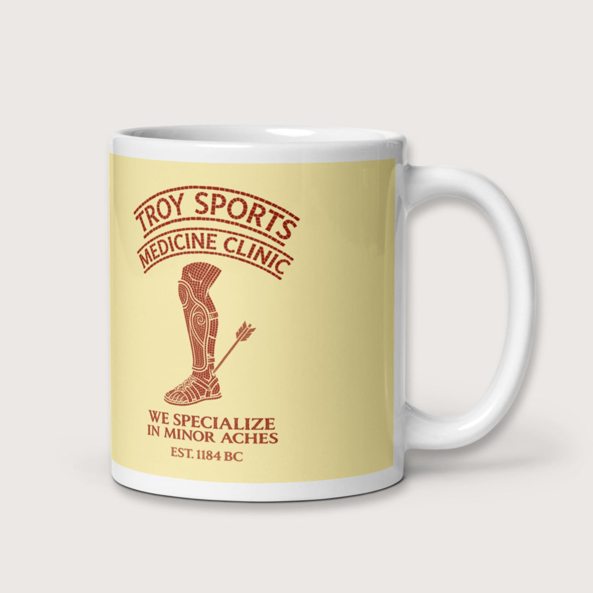 Troy Sports Medicine Clinic Mug - history buff gift by HistoHead