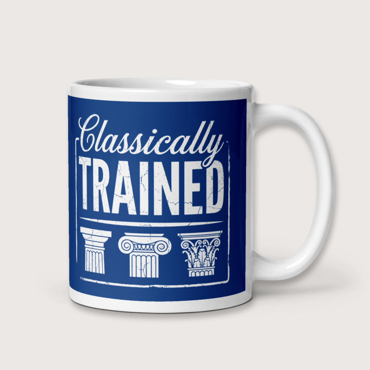 Classically Trained Mug - history buff gift by HistoHead