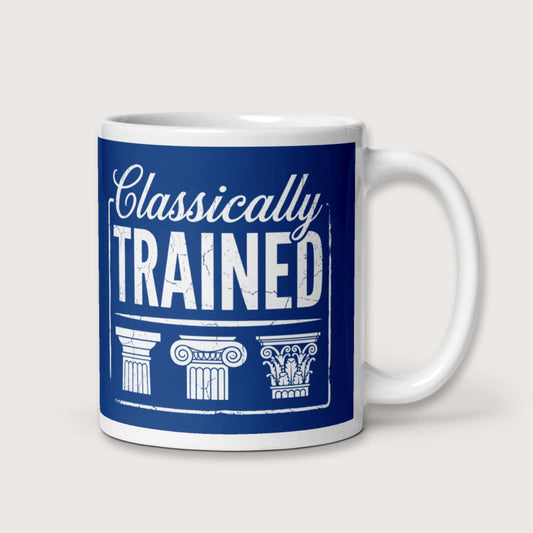 Classically Trained Mug - history buff gift by HistoHead