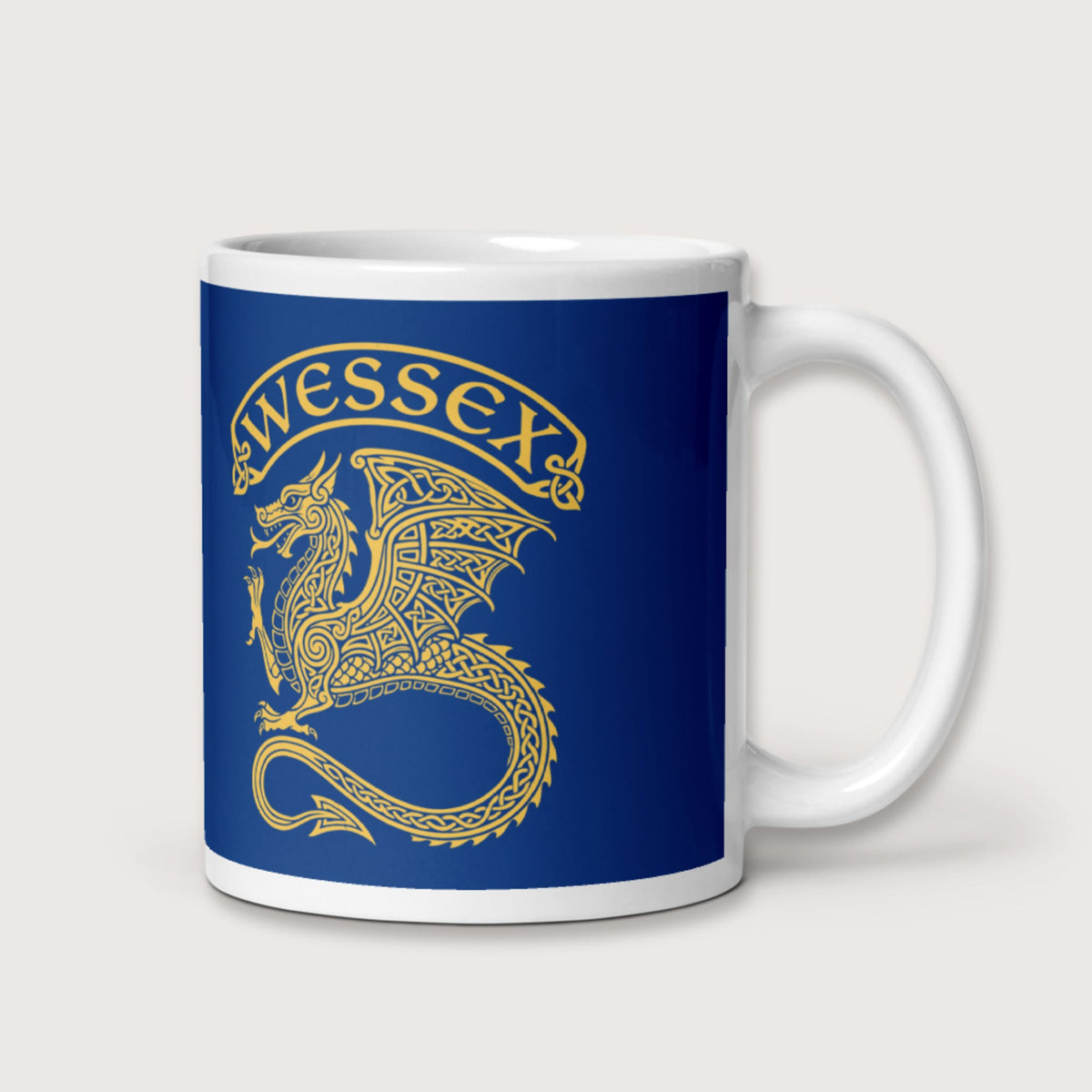 Wessex Dragon Mug - history buff gift by HistoHead