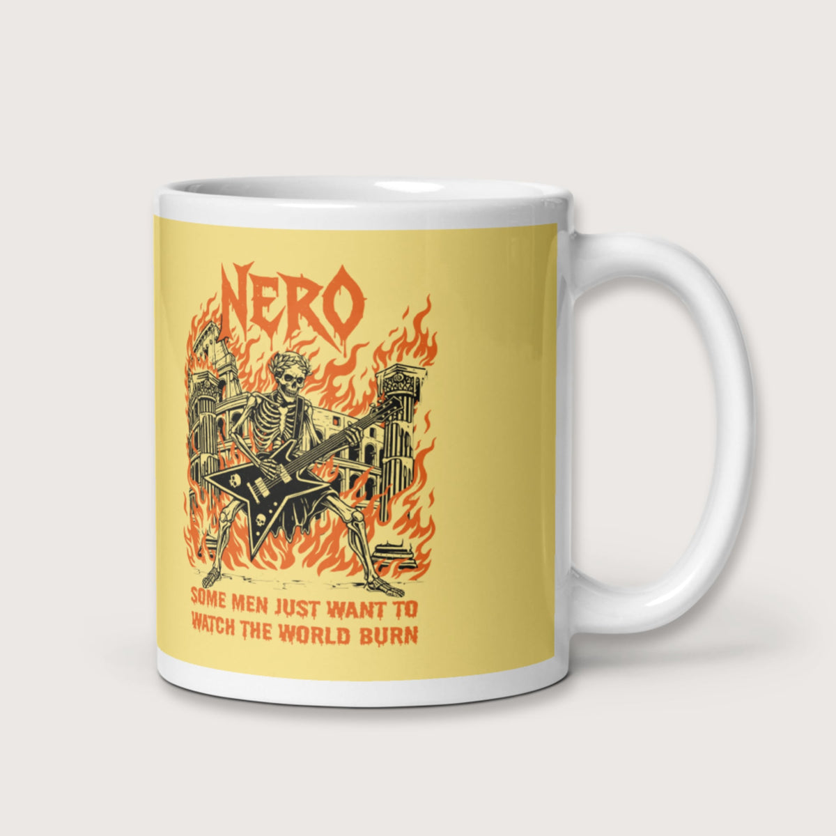 Nero Watch the World Burn Mug - history buff gift by HistoHead
