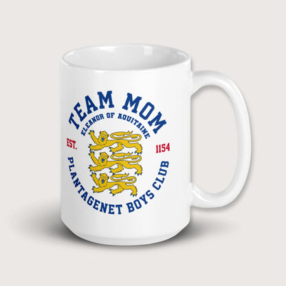 Team Mom Eleanor of Aquitaine Mug - history buff gift by HistoHead