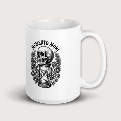 Memento Mori Tempus Fugit Mug - history buff gift by HistoHead