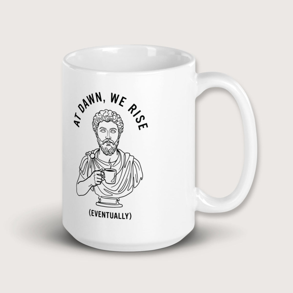 At Dawn We Rise Mug - history buff gift by HistoHead