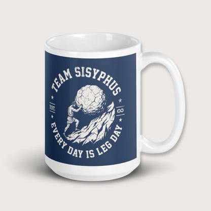 Team Sisyphus Mug - history buff gift by HistoHead