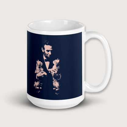 Lincoln Kittens Mug - history buff gift by HistoHead