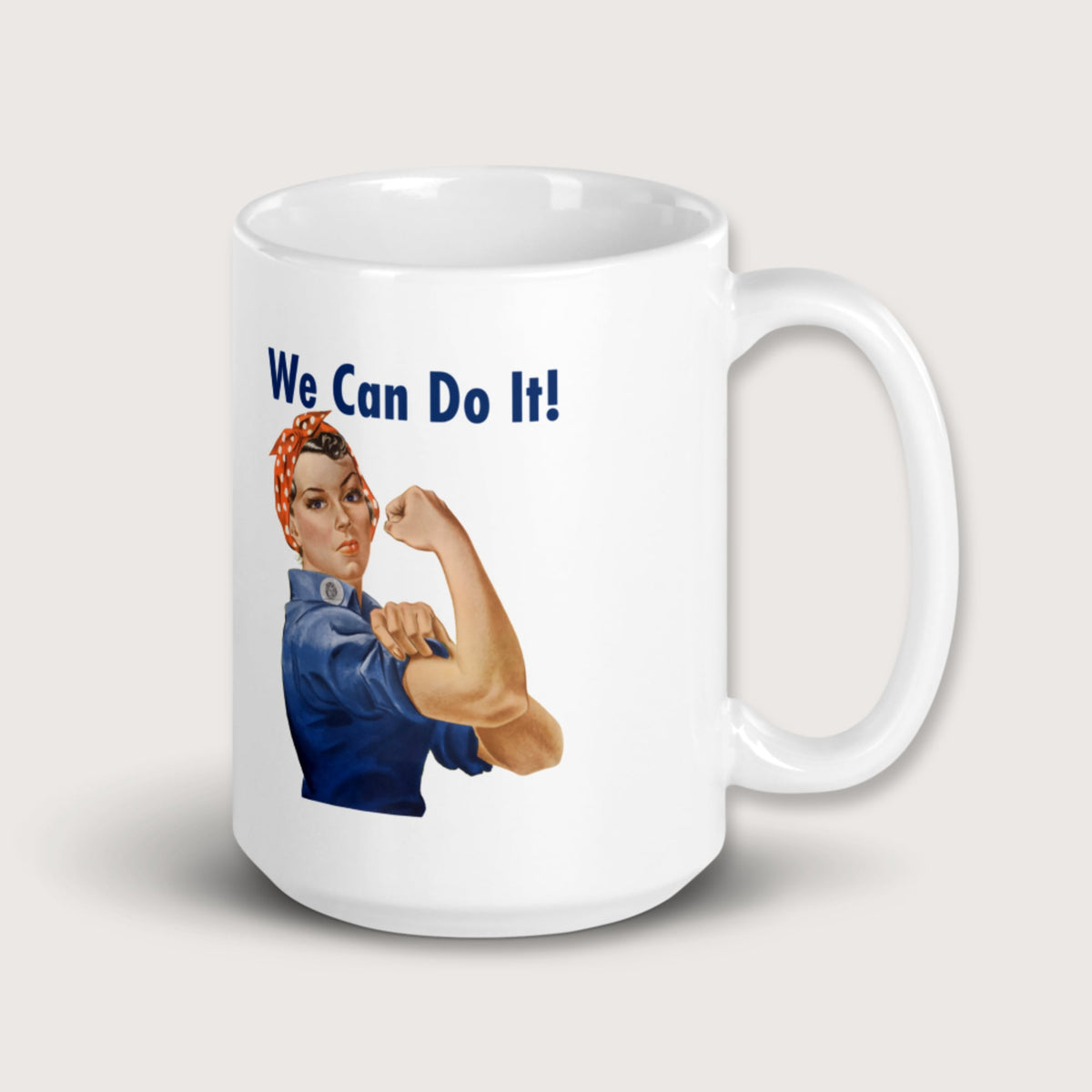 Rosie We Can Do It Mug - history buff gift by HistoHead