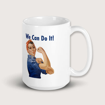Rosie We Can Do It Mug - history buff gift by HistoHead