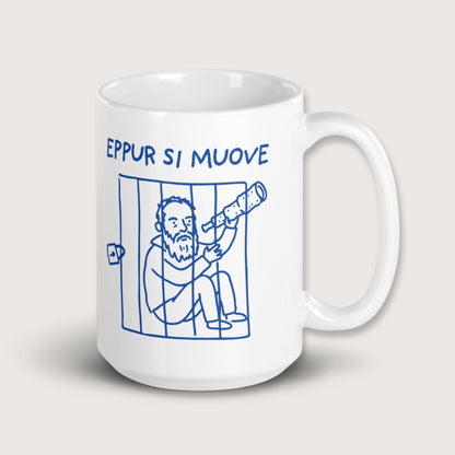 Galileo Galilei And Yet It Moves Mug - history buff gift by HistoHead