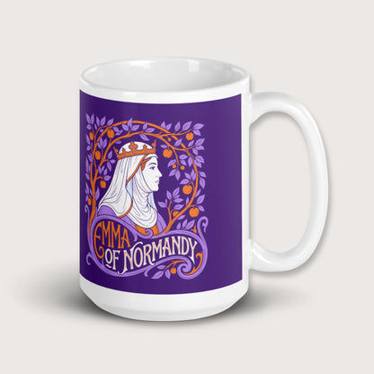 Emma Of Normandy Mug - history buff gift by HistoHead
