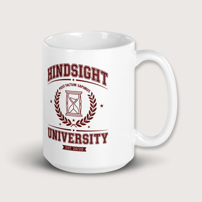 Hindsight University Mug - history buff gift by HistoHead