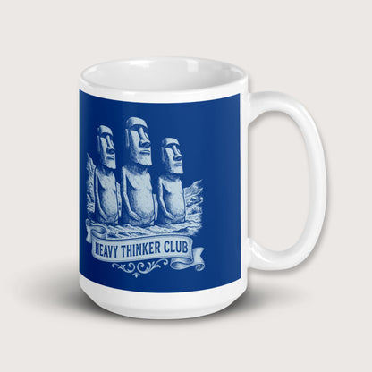 Heavy Thinker Club Mug - history buff gift by HistoHead