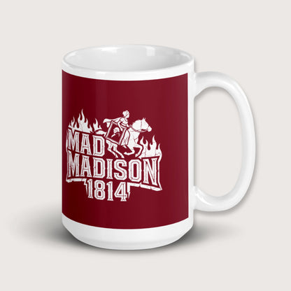 Mad Madison Mug - history buff gift by HistoHead