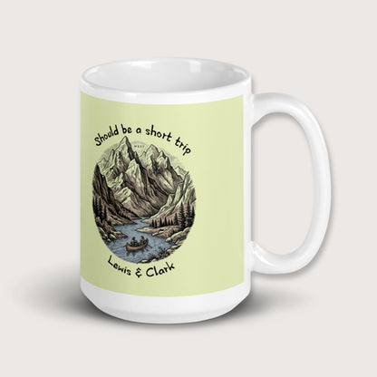 Lewis & Clark Short Trip Mug - history buff gift by HistoHead