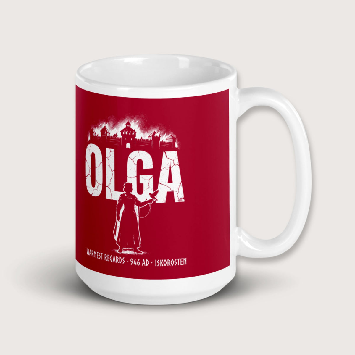 Olga of Kiev Warmest Regards Mug - history buff gift by HistoHead