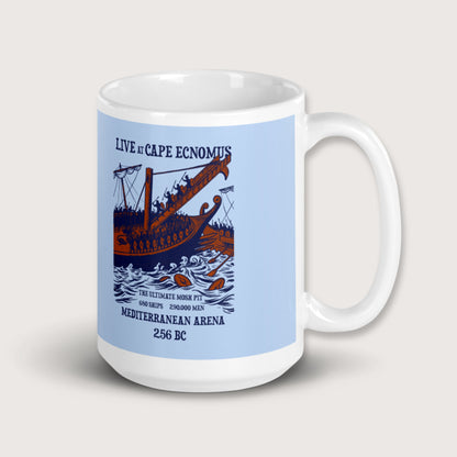 Battle of Cape Ecnomus Mug - history buff gift by HistoHead