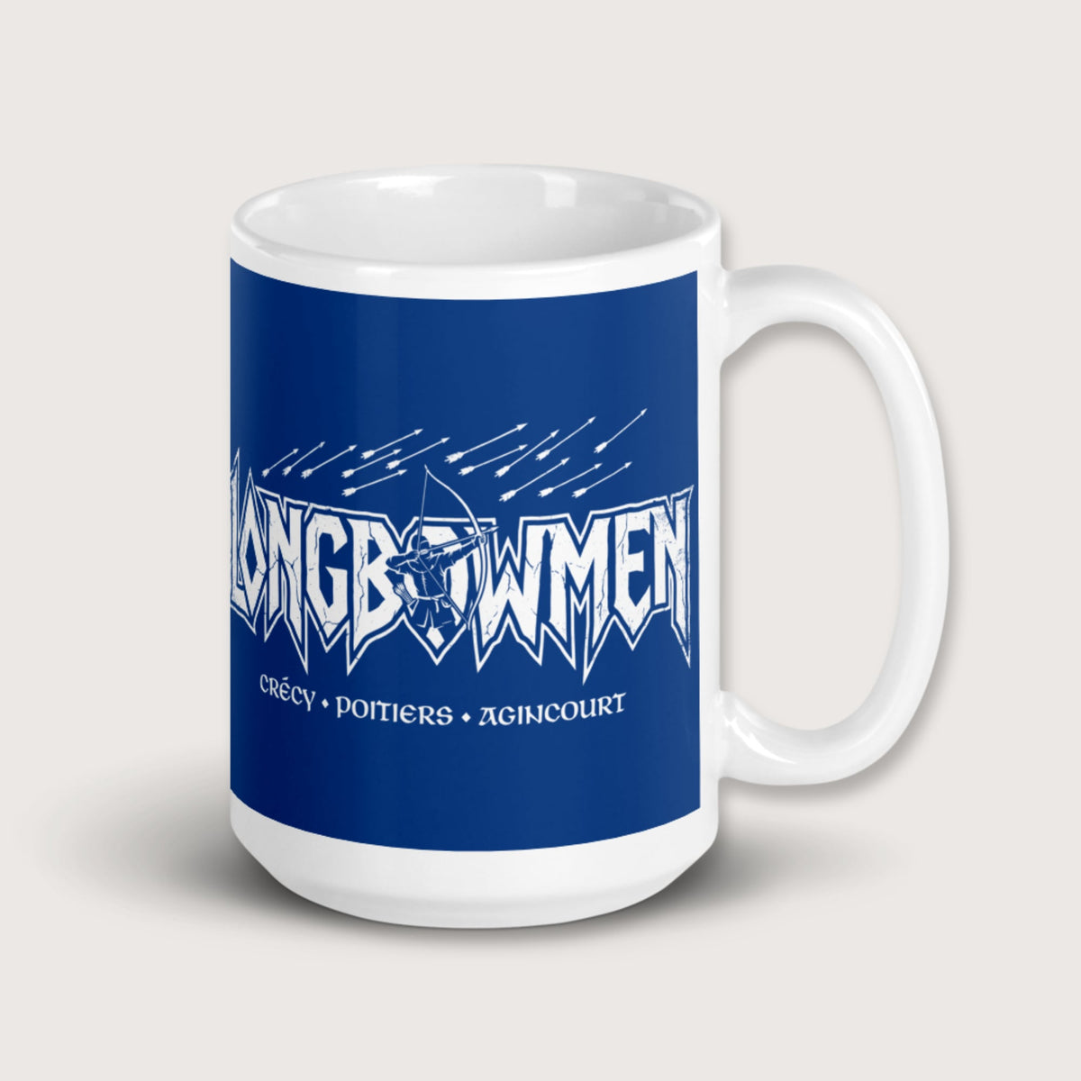 Longbowmen Mug - history buff gift by HistoHead