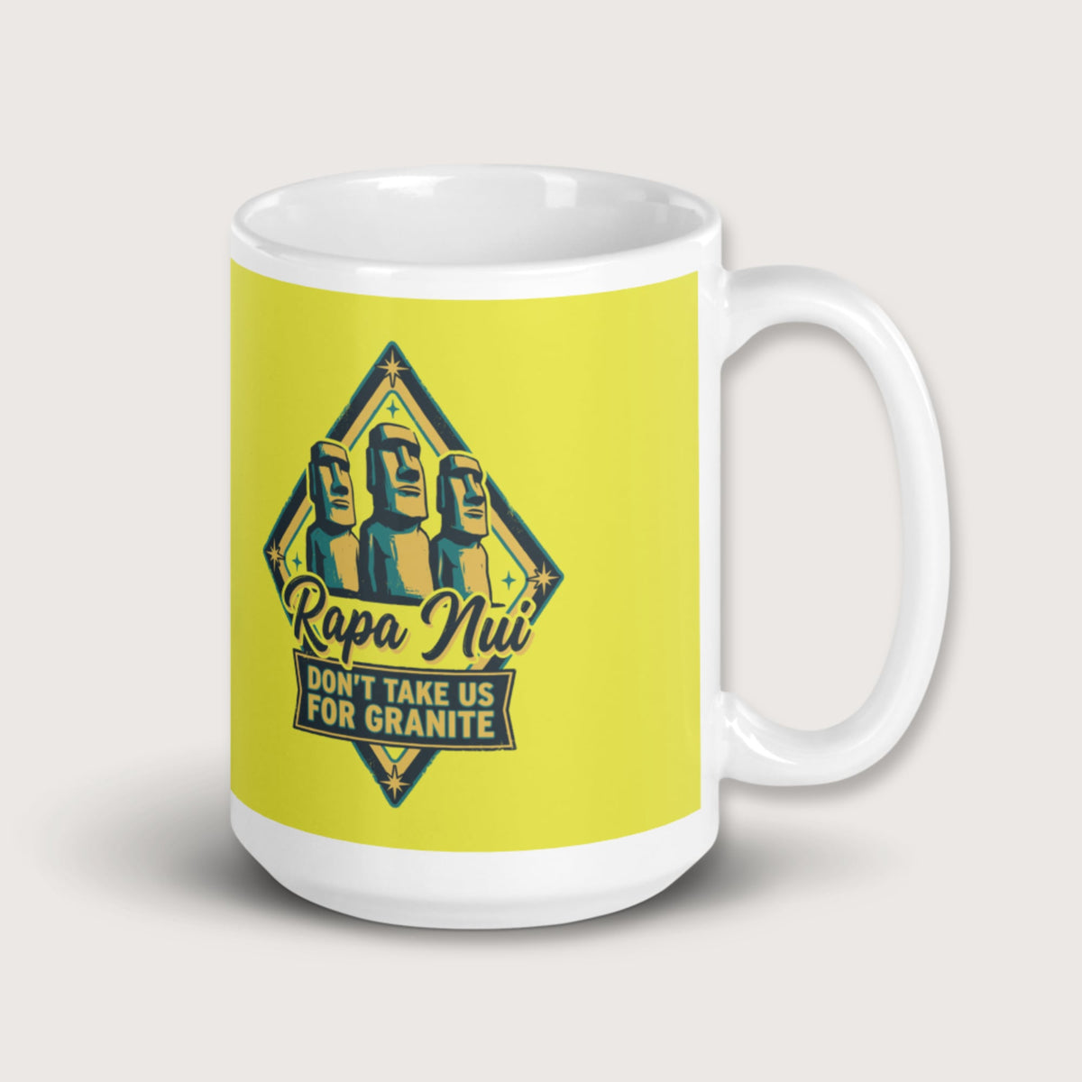Rapa Nui Moai Mug - history buff gift by HistoHead