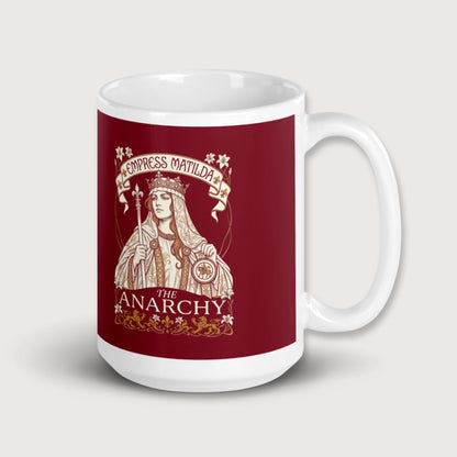 Empress Matilda The Anarchy Mug - history buff gift by HistoHead