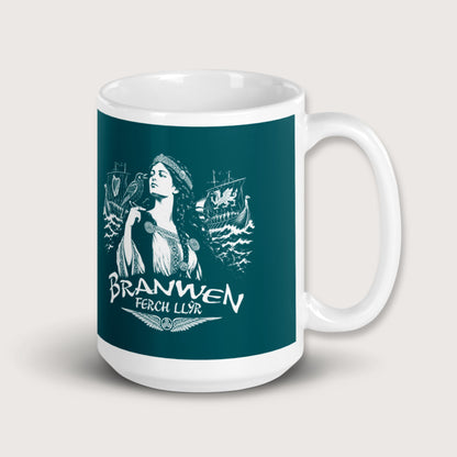 Branwen ferch Llŷr Mug - history buff gift by HistoHead