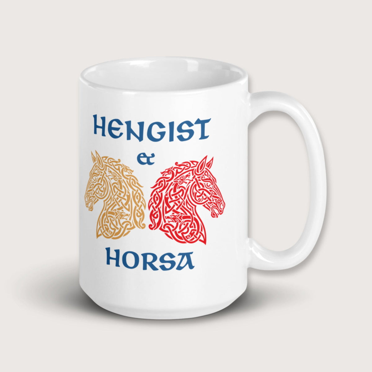 Hengist and Horsa Mug - history buff gift by HistoHead