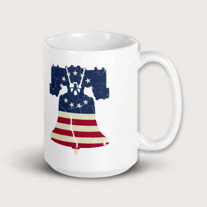 Liberty Bell Mug - history buff gift by HistoHead