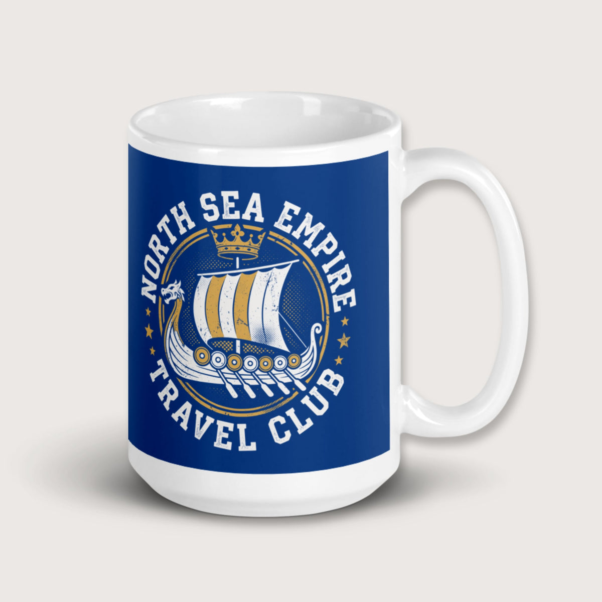 North Sea Empire Travel Club Mug - history buff gift by HistoHead
