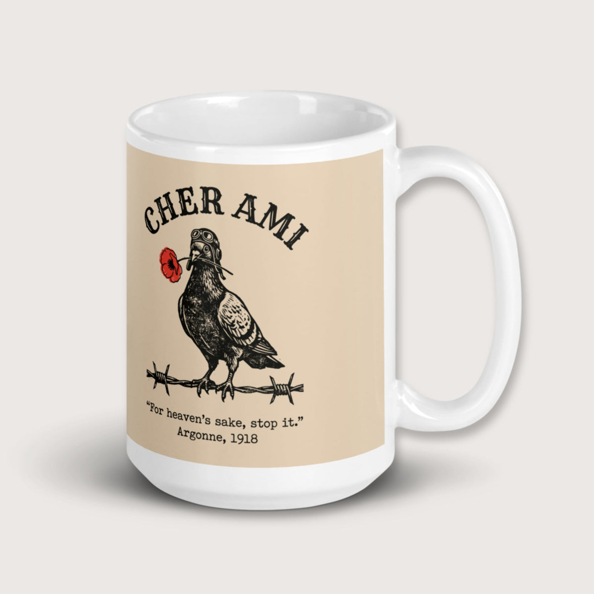 Cher Ami Mug - history buff gift by HistoHead
