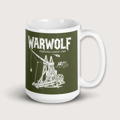Warwolf Trebuchet Mug - history buff gift by HistoHead