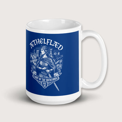Æthelflæd Lady of the Mercians Mug - history buff gift by HistoHead