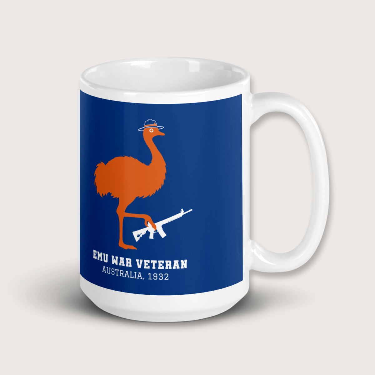 Emu War Veteran Mug - history buff gift by HistoHead
