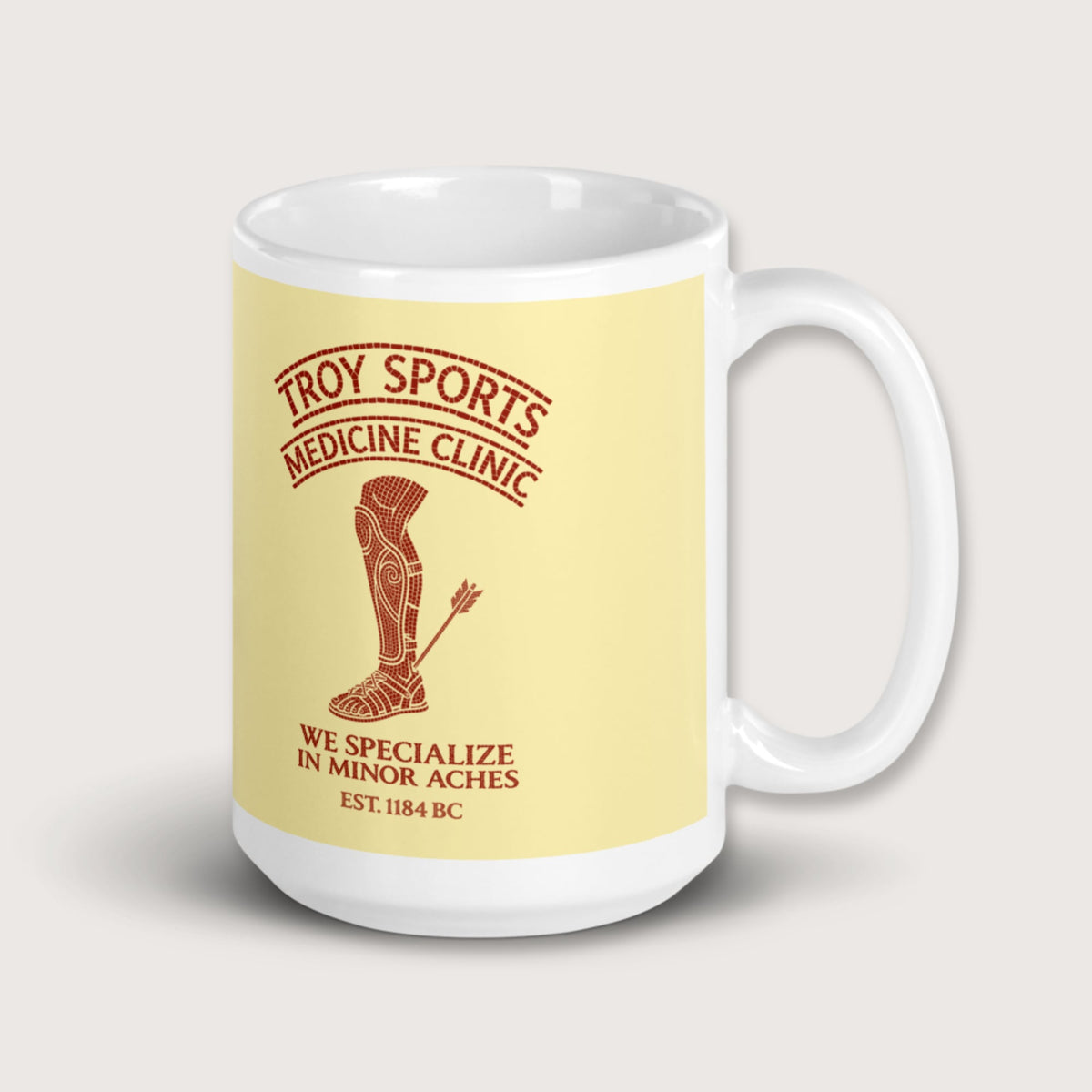 Troy Sports Medicine Clinic Mug - history buff gift by HistoHead