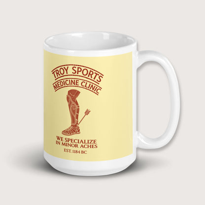 Troy Sports Medicine Clinic Mug - history buff gift by HistoHead