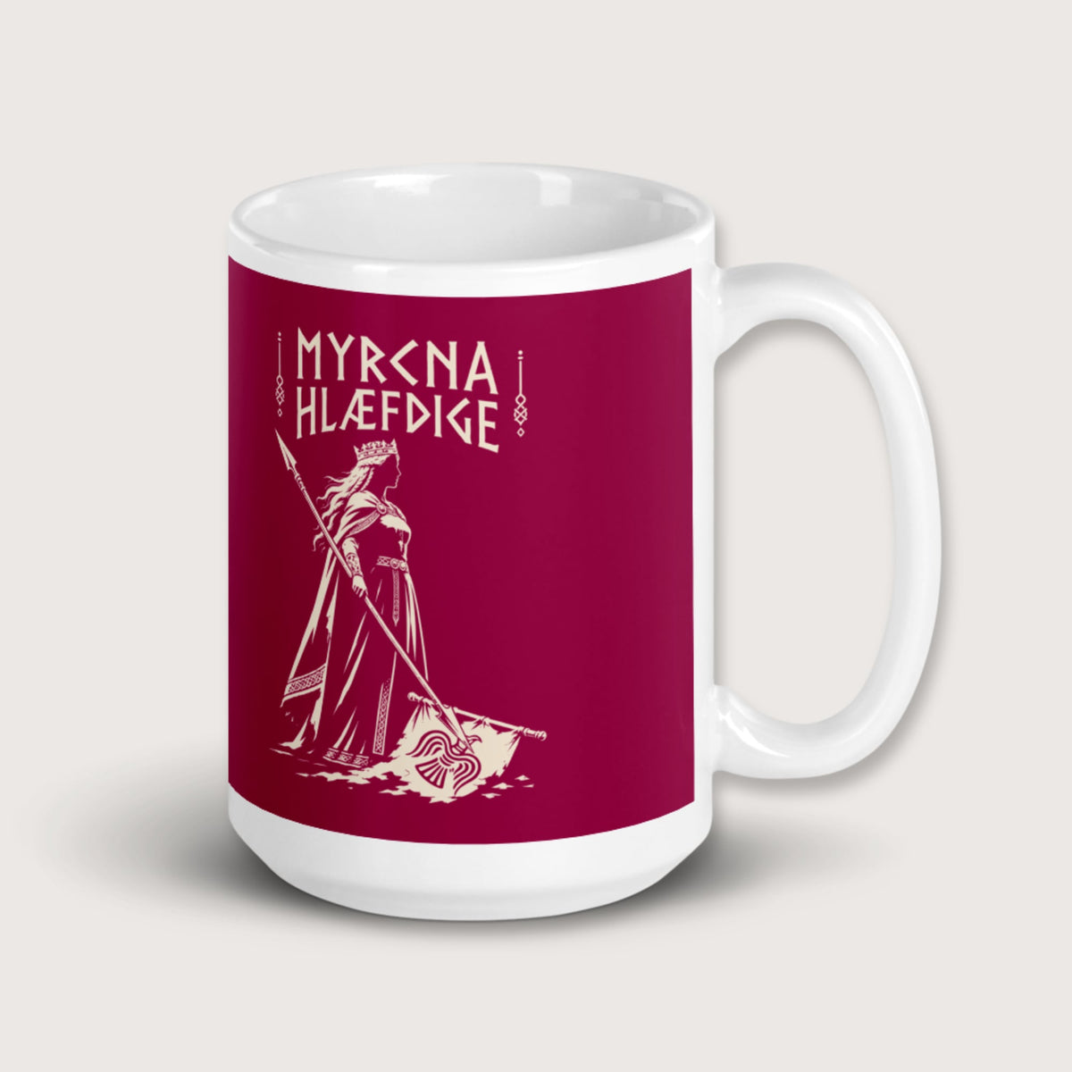 Æthelflæd Myrcna Hlæfdige Mug - history buff gift by HistoHead