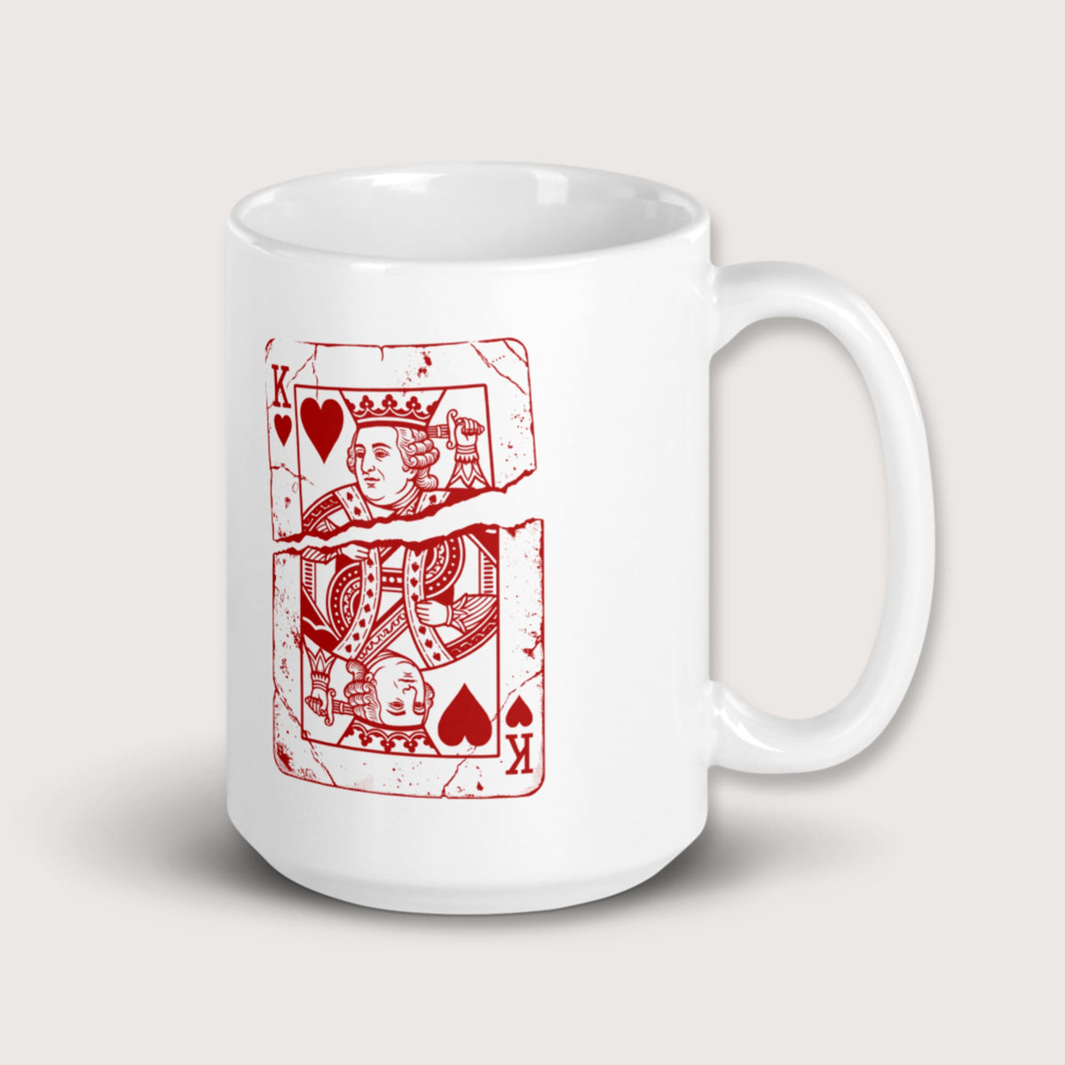 Louis XVI Playing Card Mug - history buff gift by HistoHead