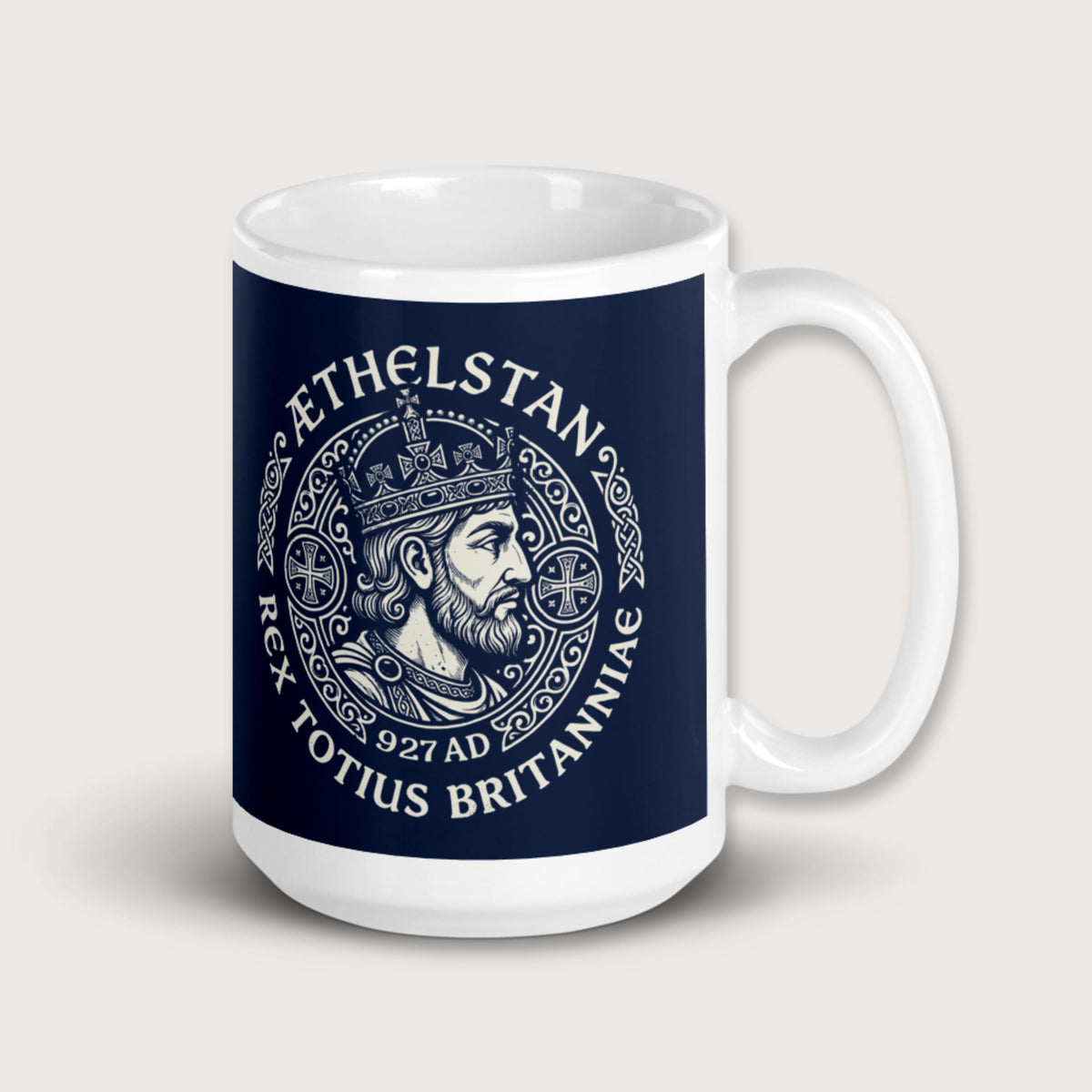 Æthelstan King of All Britain Mug - history buff gift by HistoHead