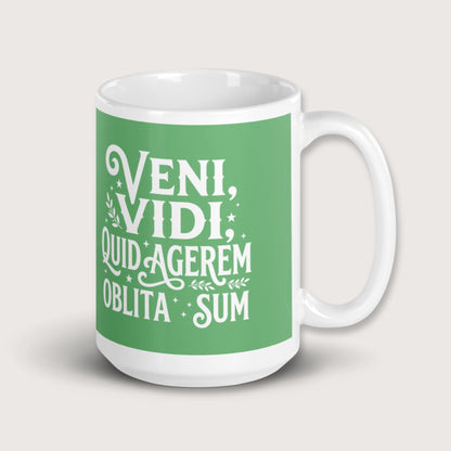 Latin I Came I Saw I Forgot I Was Doing (Feminine Version) Mug - history buff gift by HistoHead
