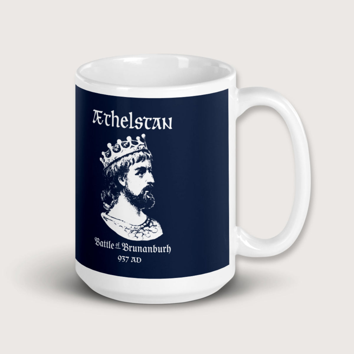 Æthelstan Battle of Brunanburh Mug - history buff gift by HistoHead